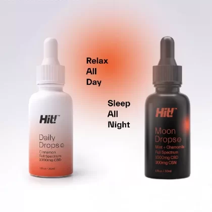 Hit Balm Daily Drops x Moon Drops Bundle - Daily Drops Flavor#Cinnamon>Unflavored