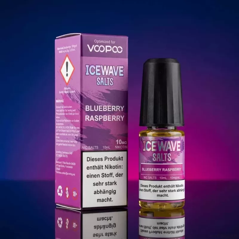 ICEWAVE Salt – Blueberry Raspberry - Vapebazar - Image 2