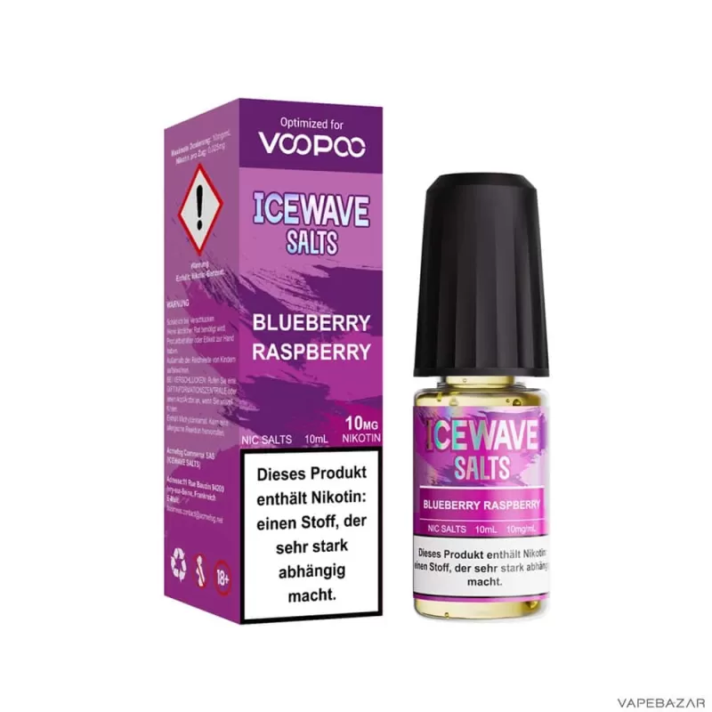 ICEWAVE Salt – Blueberry Raspberry - Vapebazar - Image 3