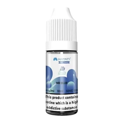Mr Blue By Hayati 10ml Nic Salt - Nicotine Strength#10mg (Salt)>20mg (Salt)