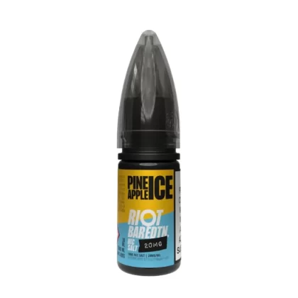 Pineapple Ice Nic Salt E-Liquid Bar Edition by Riot Squad (10ml) - 20mg
