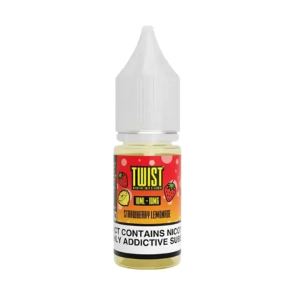 Twist Strawberry Lemonade Saltnic Vape Juice - 10 Pack - Strength