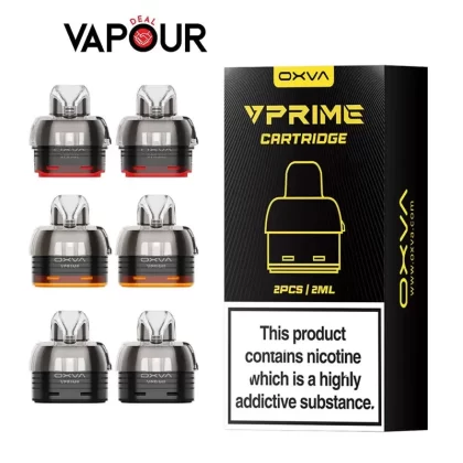 OXVA VPrime Replacement Pods - 0.6ohm