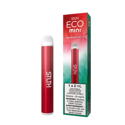 STLTH ECO MINI - Strawberry Kiwi Ice - 20 mg/mL (wholeseller) - Excise ON, 20 mg/mL (wholeseller) - Excise AB
