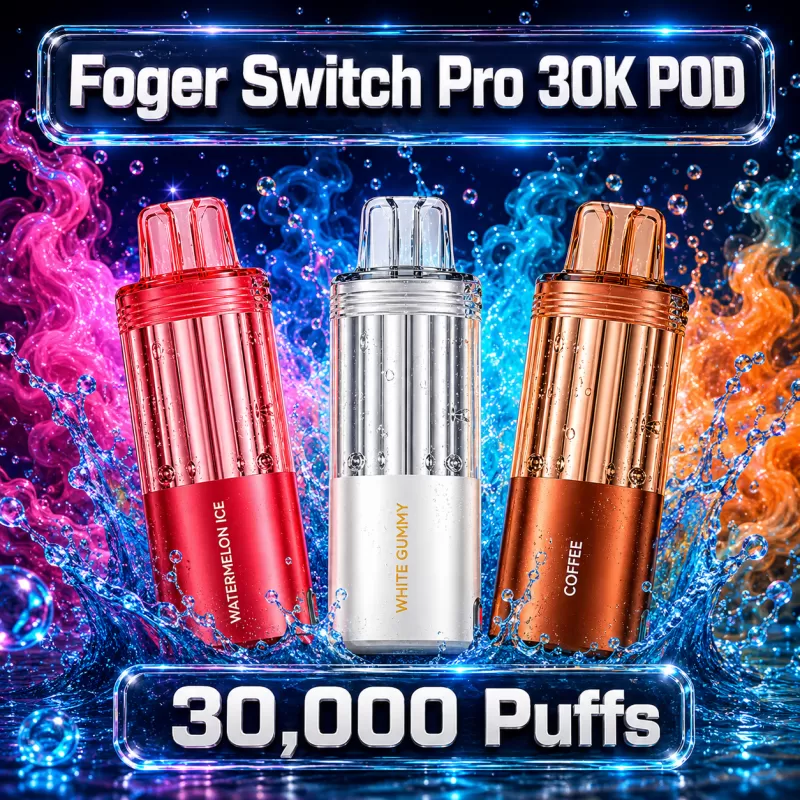 Foger Switch Pro 30K POD TEXAS COMPLIANT AVAILABLE - Vanilla Cupcake - Image 2