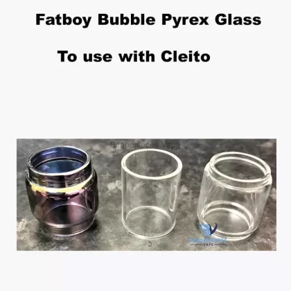Vapesoon Cleito Tank – Replacement Tube Fatboy Glass