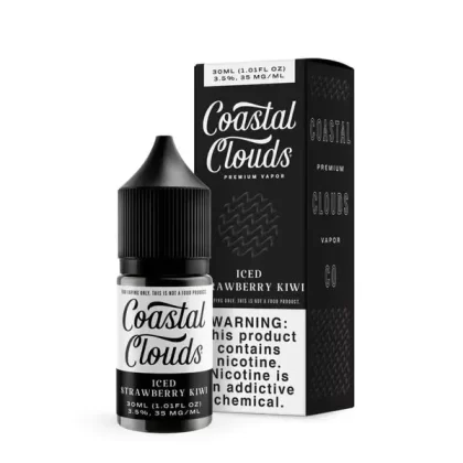 Coastal Clouds Salts | Iced Strawberry Kiwi