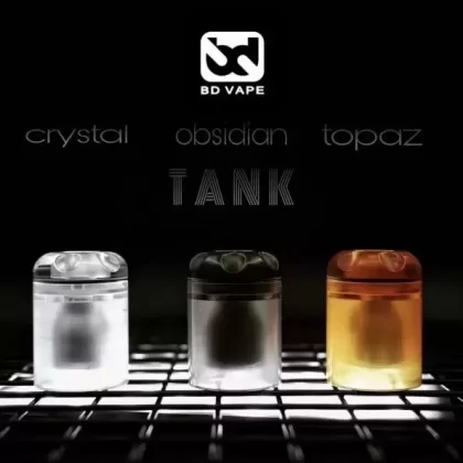 Tank di ricambio per Precisio MTL – BD Vape colore Obsidian