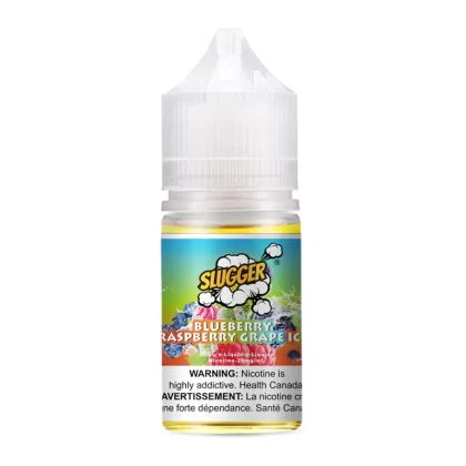 Slugger Saltnic Blueberry Raspberry Grape Ice 30ml - Vape Product, Vape Product