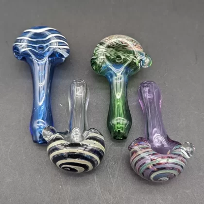 Mini Spiral Spoon Pipes – Reading Glass Militia