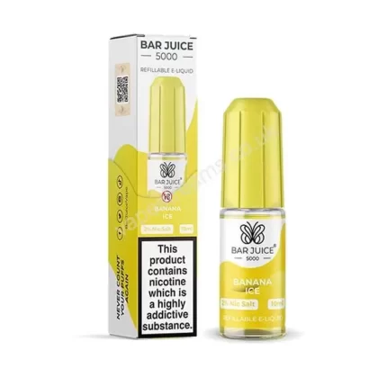 Bar Juice 5000 Banana Ice Nic Salt E-Liquid - Vapestreams Co