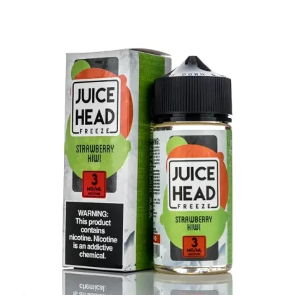 Juice Head Freeze E-Liquid Strawberry Kiwi Freeze 100ml