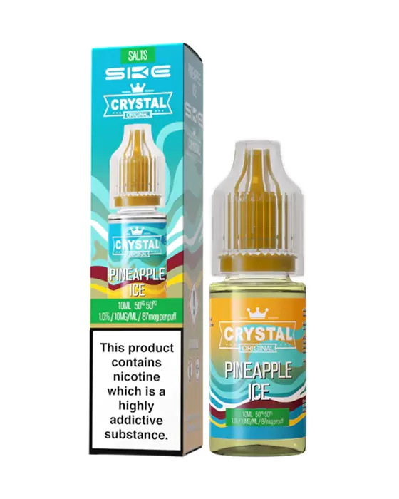 Pineapple Ice Nic Salt E-Liquid - Crystal Original - Image 3