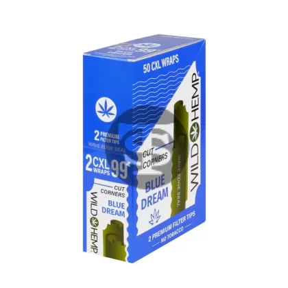 Wild Hemp Blue Dream Wraps, 25 packs of 2, 99c pre-price