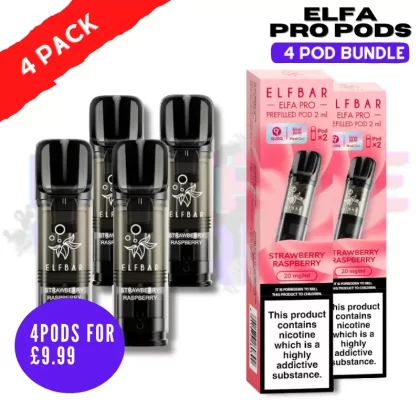 Strawberry Raspberry ELFA Pro Pods – Pack Of 4 PODS