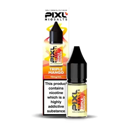 PIXL TRIPLE MANGO 10ML NIC SALT E-LIQUID