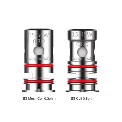 KangerTech BS Replacement Coil for Vbar/Ubar 5pcs - BS Mesh Coil 0.3ohm