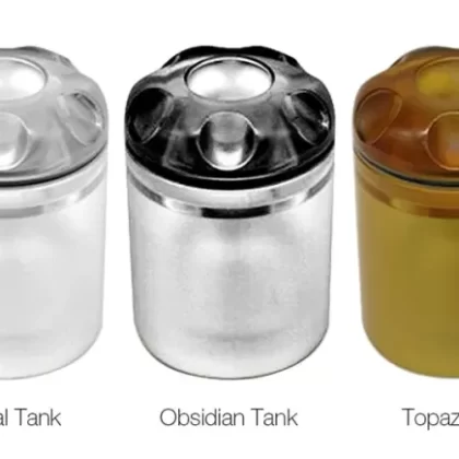 BDvape Precisio MTL RTA Sleeve 3.5ml - Crystal Tank, Obsidian Tank