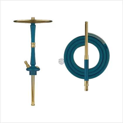 Shisha Hoob GO Marine Blue Gold - Uszczelka; Dyfuzor, Talerzyk (6A83FC)