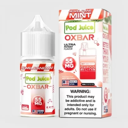 Jewel Cane Mint SALT – Oxbar x Pod Juice – Icy Nic Salt 30mL