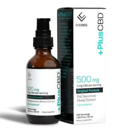 PlusCBD CBD SPRAY 500MG 1.86OZ PEPPERMINT