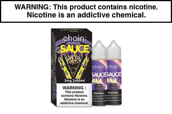 SAUCE BY CHAIN VAPEZ 100ML/120ML - Vapejuice