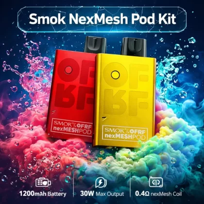 Smok NexMesh Pod Kit - Black - Vapeciga
