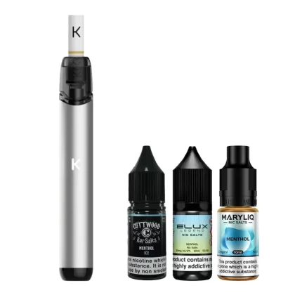 KIWI Vape Pen Menthol Bundle - Colour#Nimbus Cloud