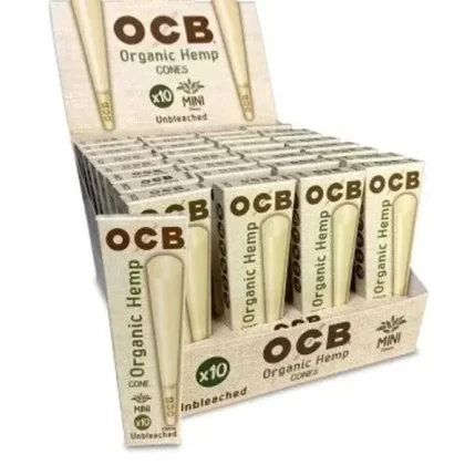 OCB Organic Hemp Cones-Mini - Vape Store