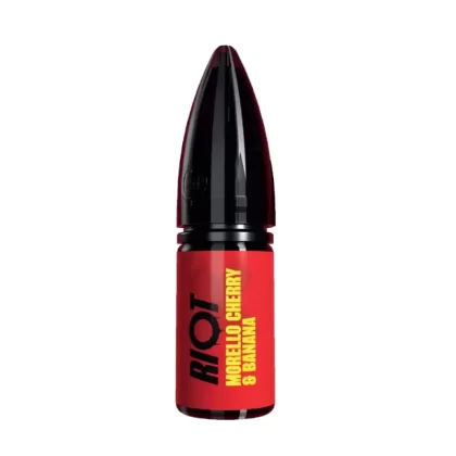 Morello Cherry & Banana Nic Salt E-Liquid Riot X by Riot Squad (10ml) - 20mg