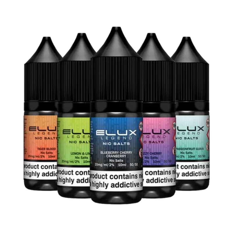 Elux Legend Nic Salts E-Liquid - Cherry Lime / 20mg