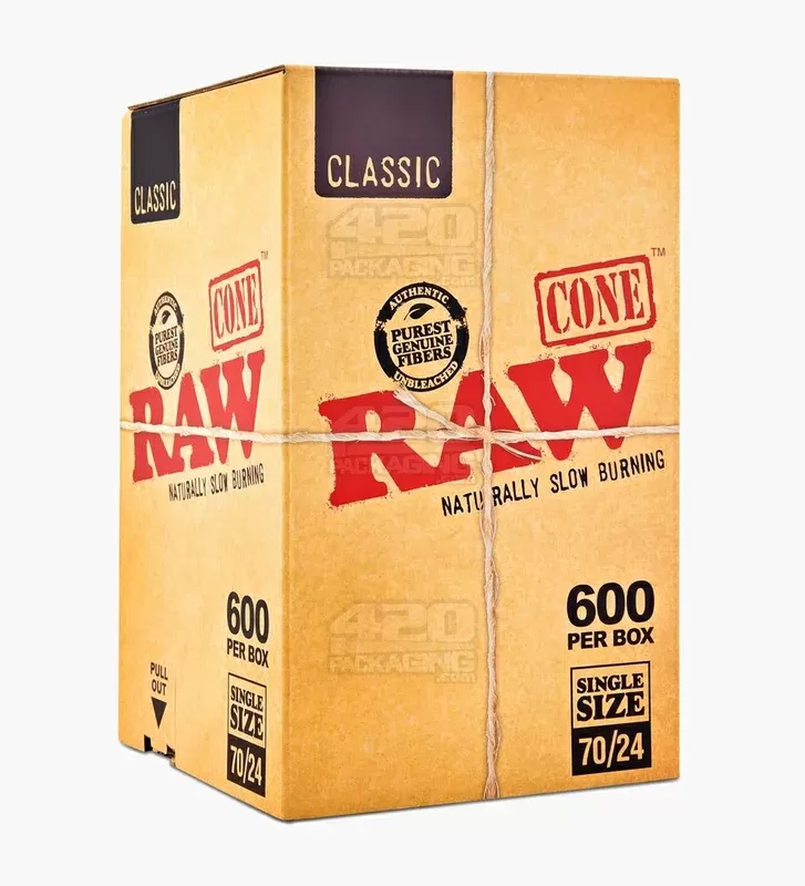 RAW | Classic Single Size Pre-Rolled Cones - Vape Store