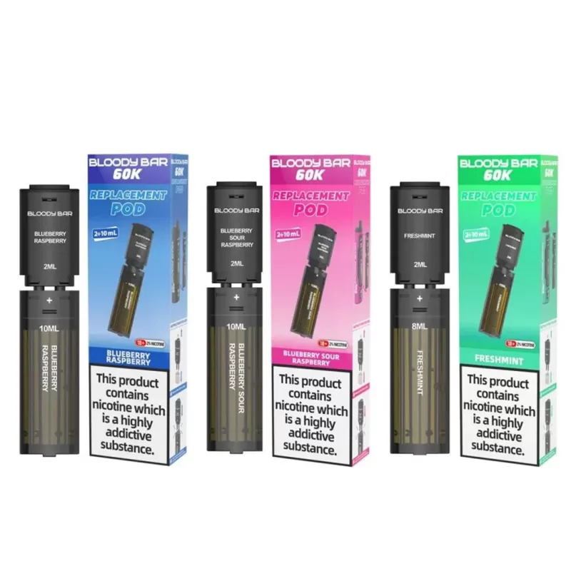 Bloody Bar 60K Prefilled PODS - Skitz - Londonvapewholesale Co