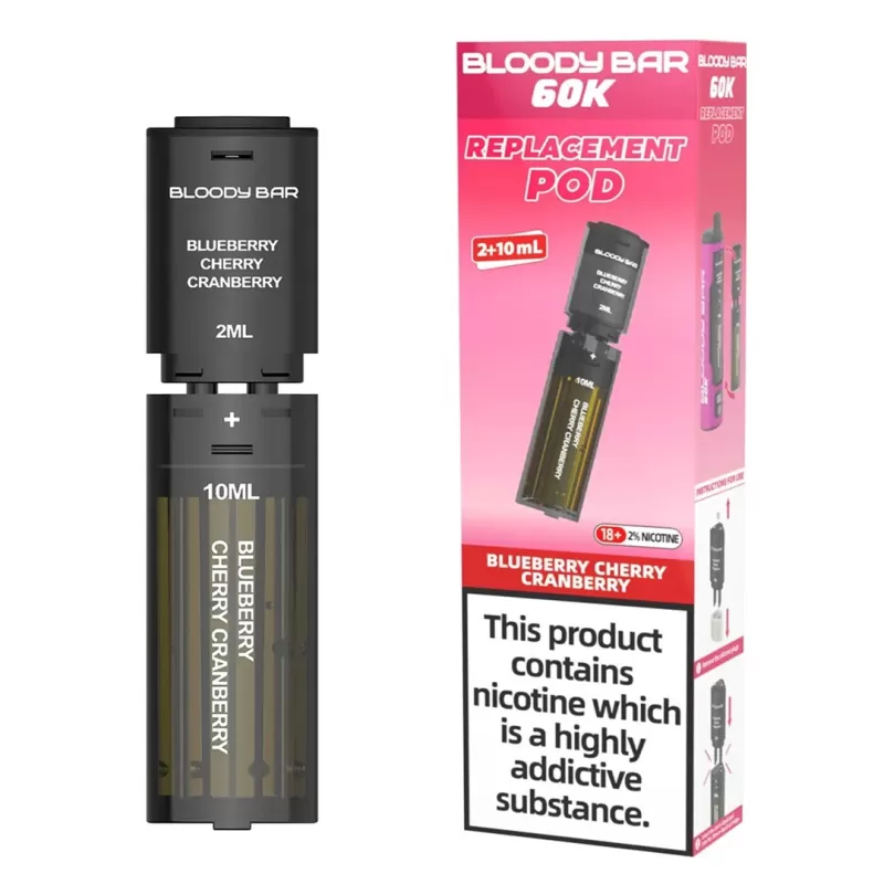 Bloody Bar 60K Prefilled PODS - Skitz - Londonvapewholesale Co - Image 2