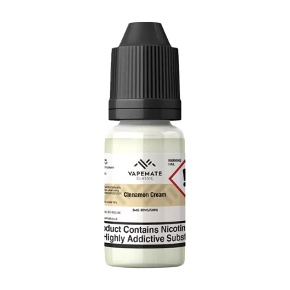 Vapemate Classic Cinnamon Cream 10ml - 3mg - Vape Product