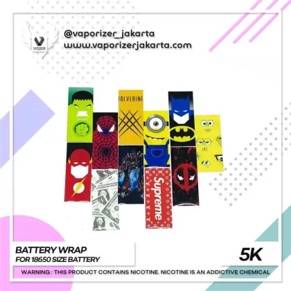 BATTERY WRAP - Vaporizerjakarta (62A482)