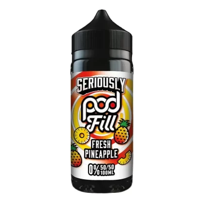 Fresh Pineapple By Seriously Pod Fill 100ml Shortfill - Ejuicewarehouse