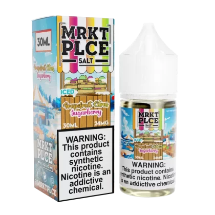 Iced Grapefruit Citrus Sugarberry by MRKT PLCE Salts 30mL - 24MG