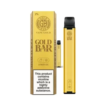 Gold Bar Disposable Vape – Lemon Ice
