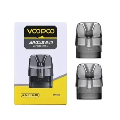 VooPoo ARGUS E40 Replacement Pods - Resistance#0.3 Ohm>0.45 Ohm>0.6 Ohm