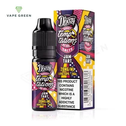 Jam Tart Nic Salt E-Liquid by Doozy Temptations - Eliquidsupply