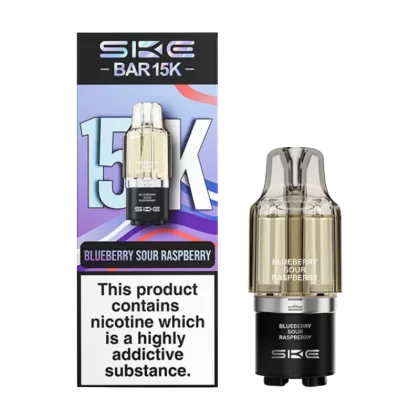 Blueberry Sour Raspberry SKE Bar 15K Refill Pack - Ecigwizard