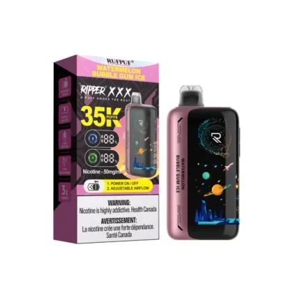 RufPuf Ripper XXX 35K Puffs Disposable Vape 50mg – Watermelon