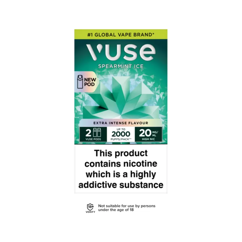 Vuse Intense Refill Pack 20mg (2.0%) - Vape Co - Image 2