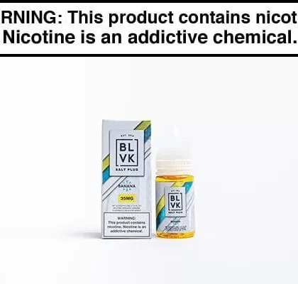 BANANA ICE BY BLVK UNICORN SALT 30ML - Vapejuice