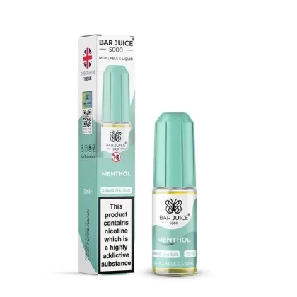 BAR JUICE MENTHOL 10ML NIC SALT E-LIQUID