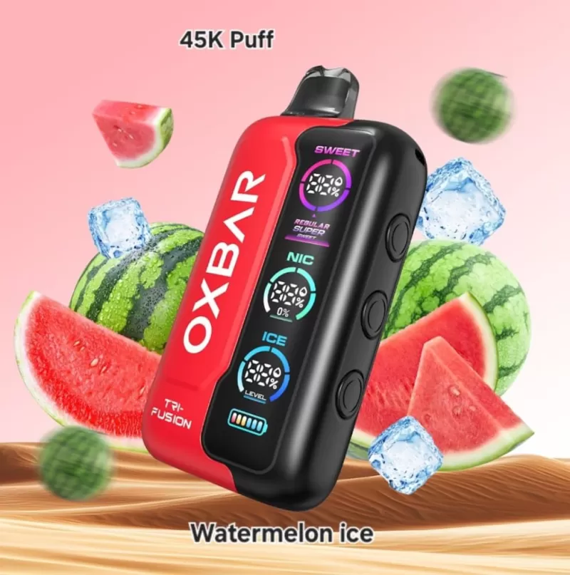 Oxbar TRI Fusion 45000 Puffs 50mg Nicotine in Dubai - Vapesmokezone