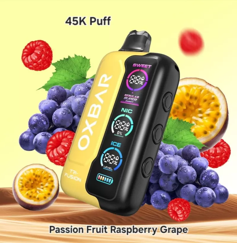 Oxbar TRI Fusion 45000 Puffs 50mg Nicotine in Dubai - Vapesmokezone - Image 2