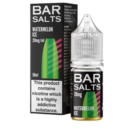 Bar Series by Major Flavor Watermelon Ice Nic Salt E-Liquid - 10mg