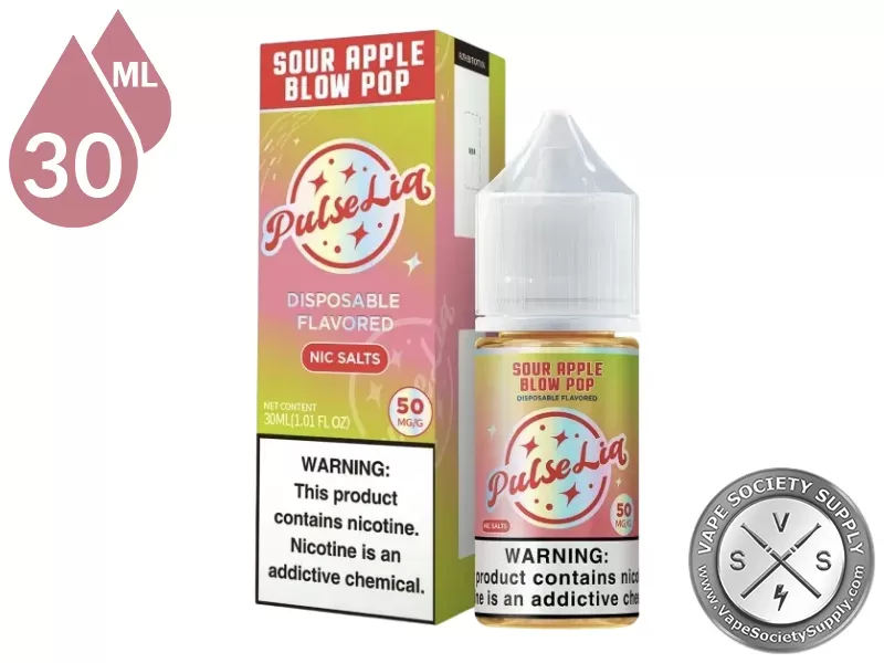 Sour Apple B Pop by Pulse Liq Salts 30ml - Image 3